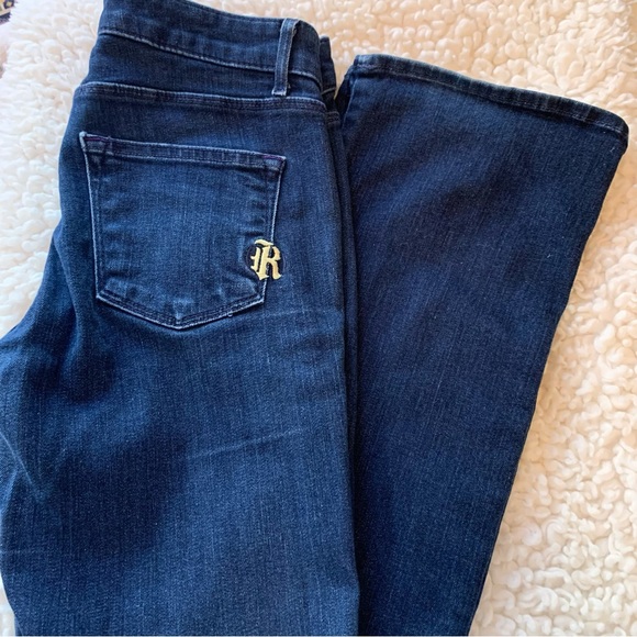 Rich & Skinny Jeans bootcut y2k Size 29- dark wash - Picture 5 of 7